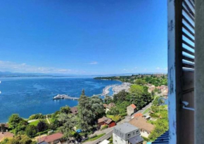Appartement avec vue 180 sur le Lac Léman